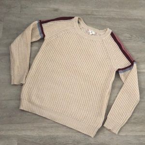 Pink Rose Lightweight Crewneck Sweater